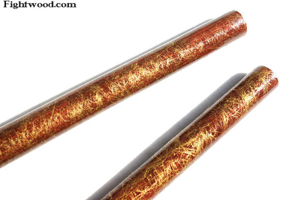 FIGHTWOOD COLOR "Red Abstract Art Gold" (Paar)