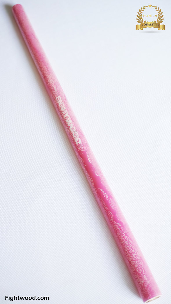 FIGHTWOOD Premium Queenstick "Abstrakt Art Pink White" Stock