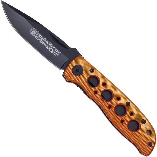Smith & Wesson Extreme Ops Nagelrille orange Taschenmesser