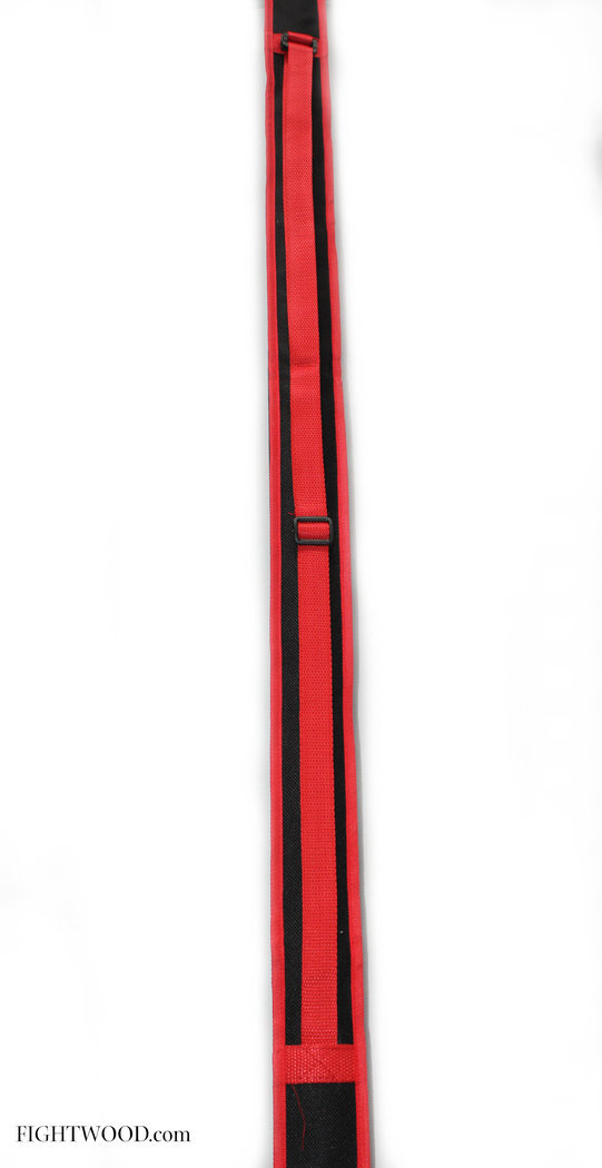 FIGHTWOOD Tasche "Black and Red" mit Tragegurt für Langstöcke 190cm