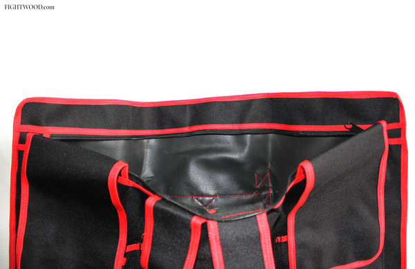 Fightwood Arnis Equipment Tasche XL zum einrollen - Black and Red