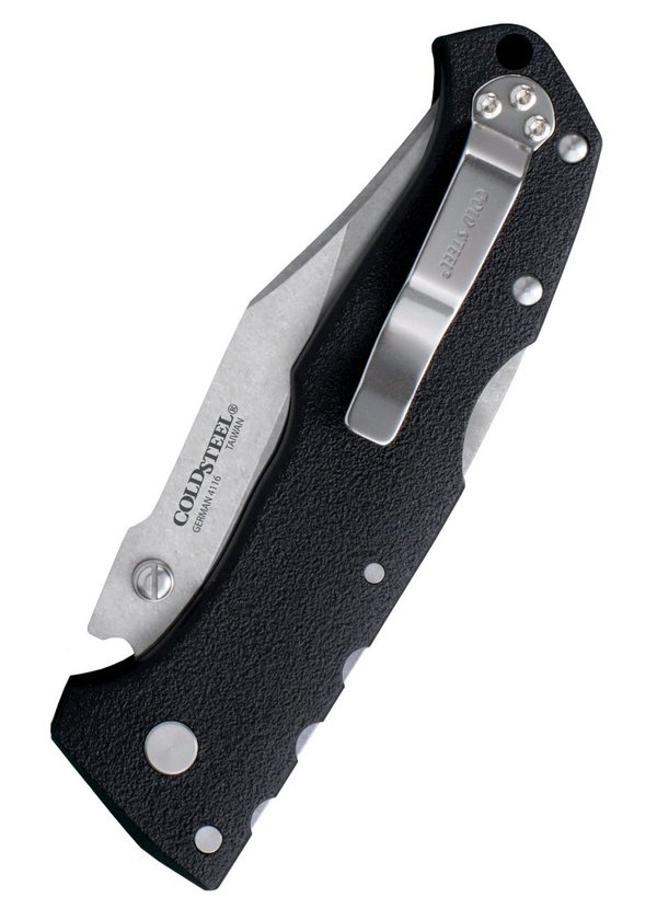 Taschenmesser Pro Lite mit Clip-Point-Spitze und schwarzem Griff