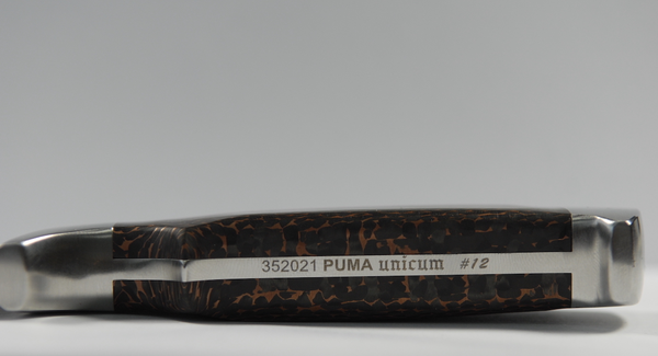 PUMA unicum Jagdmesser, Vollintegral, Carbon - Einzelstück