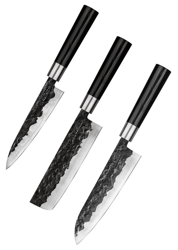 Samura Blacksmith Set aus 3 Küchenmessern